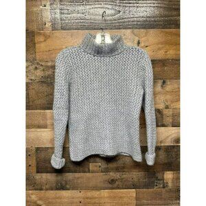 Halogen Youth Girl's Crochet Knit High Neck Sweater Size Medium